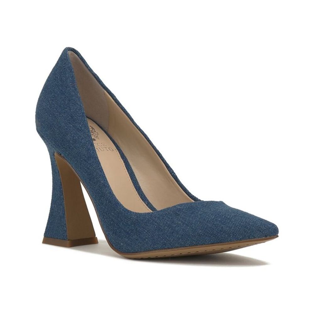 Vince Camuto Blue Denim Heels